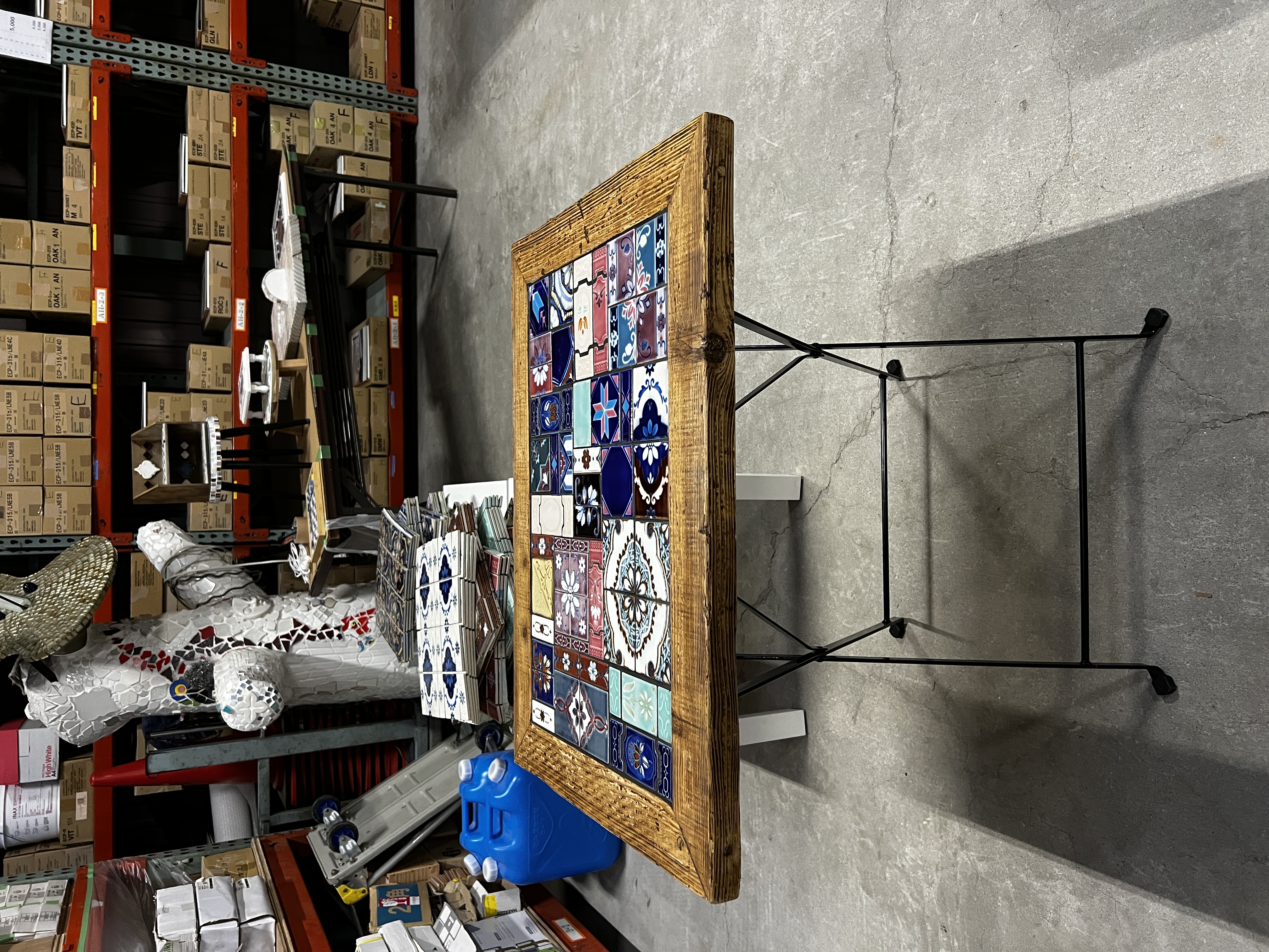 NO TILE NO LIFE 〜タイルでしあわせを〜 / 【高石店/特別WS】廃材足場